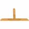 Ekena Millwork Portland Rough Sawn Timber Gable Bracket, Western Red Cedar, 48"W x 30"H x 2"D x 4"F, 15/12 Pitch GBW048X30X0204POR00RWR - alternate 2